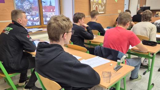 Přijímačky nanečisto na základní škole v Třeboni