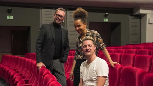 Jožka Kubáník, Linda Fernandez Saez, Ondřej Ruml, Na pohovce Jožky Kubáníka ze Slováckého divadla