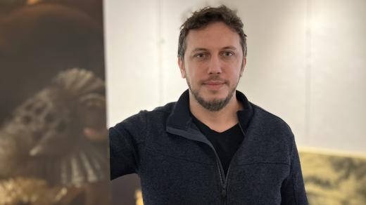 Michal Janovský vystavuje v Hlinsku