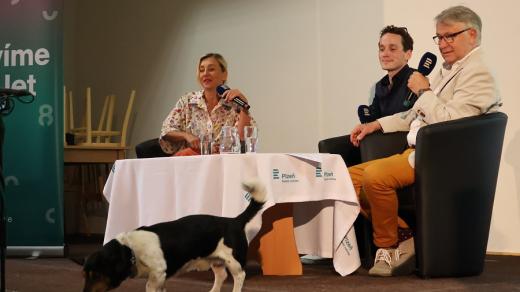 Vanda Hybnerová, Jan Battěk a Antonín Procházka