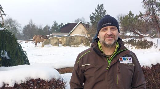 Hlavní zoolog Zo Liberec Luboš Melichar