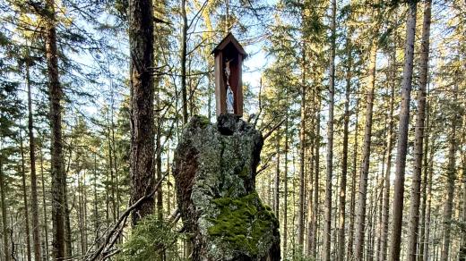 Právě zde měl před zhruba 2000 lety krátce spočinout sám Ježíš Kristus