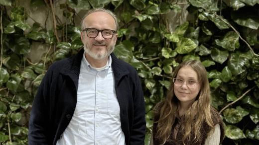 MUDr. Pavel Němec a slečna Viktoria