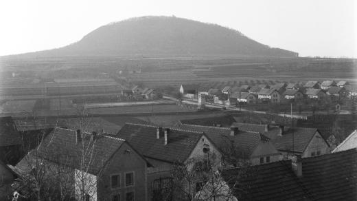 Krabčice - krajina v okolí Řípu