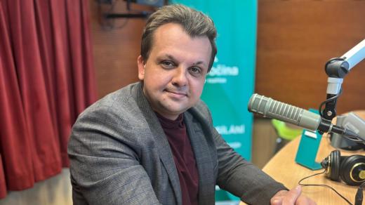 Marek Skřivánek, průvodce z organizace Brána Jihlavy