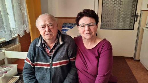 Miroslav Pipota z Rané se dožívá 29. ledna 98 let. Na fotce s dcerou