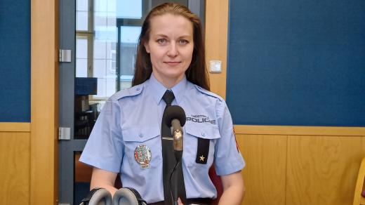 Mluvčí ostravské městské policie Helena Badurová