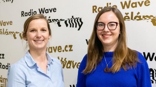 Karolína Barič a Kateřina Eklová