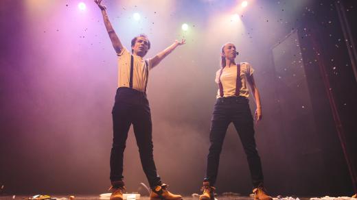 Vojtěch Svoboda a Anna Kukuczková, duo Kozel ve fraku