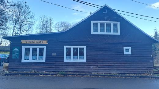 Finská sauna v Komorní Lhotce