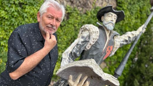 Rytíř Don Quijote de la Mancha do regionu rozhodně patří