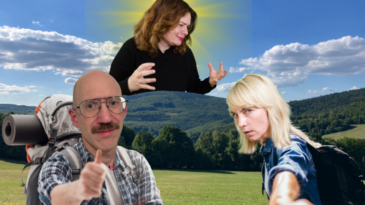 Buchty chodec koláž