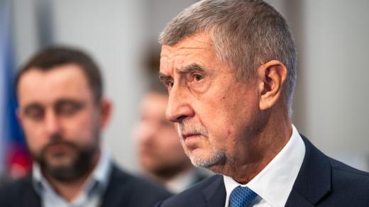 Premiér Andrej Babiš (ANO) na tiskové konferenci po novoročním obědě s prezidentem Petrem Pavlem