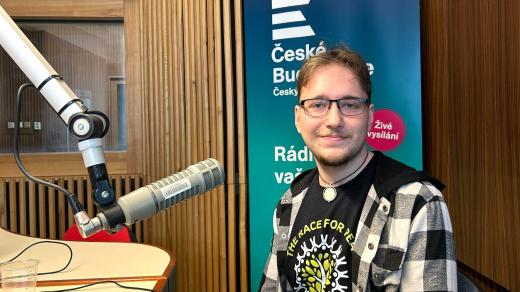 Student gymnázia v Trhových Svinech Jakub Vochoska