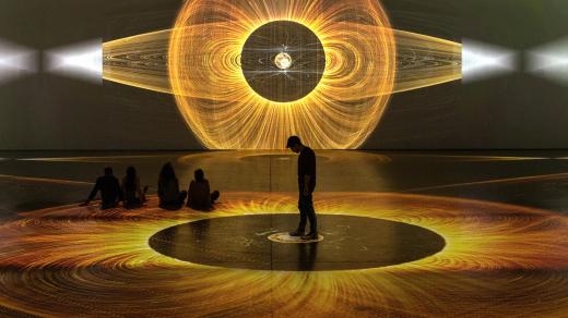 Immersive Space s projekcí na stěny i podlahu