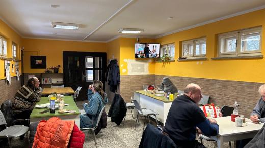 Do centra Lorenc v Přerově v mrazech přichází zhruba dvojnásobek lidí než běžně