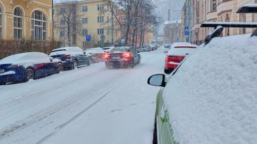 Zima v Praze