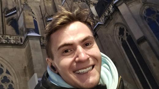 Nico Moro na cestě z Třebíče do Milána