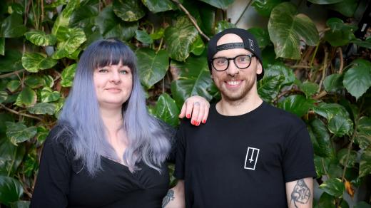 Tatérka Bára a Danny Worm