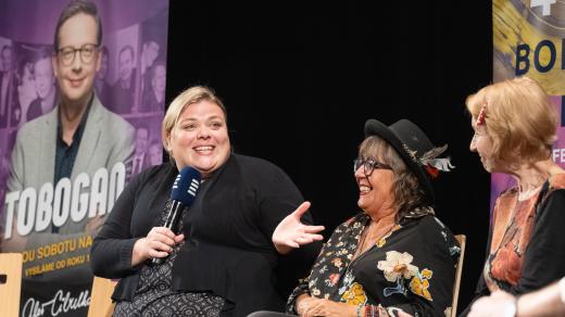 Lucie Polišenská a Barbora Hrzánová v Toboganu z Prix Bohemia Radio 2025