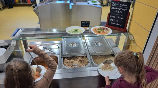 Boršice u Buchlovic, nová školní jídelna