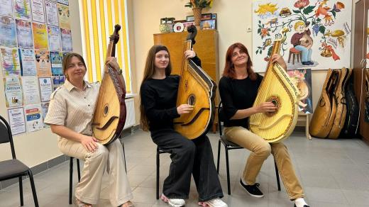 Banduristky ze Solobkivci na západní Ukrajině