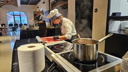 Veronika Svobodová ve finále soutěže BernardChef