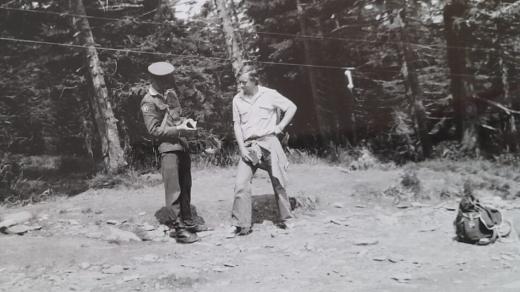 Kontrola pana Pelce v Krkonoších