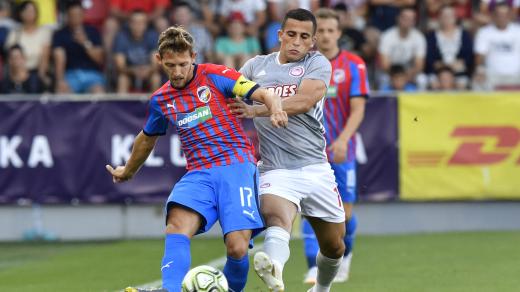 Hrošovský během své poslední sezony v Plzni v roce 2019