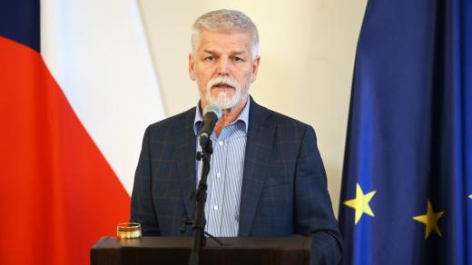 Petr Pavel na mimořádné tiskové konferenci