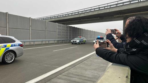 Otevření úseku dálnice D1 u Přerova
