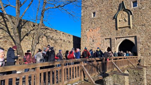 Středověký hrad Helfštýn se v sobotu poprvé letos otevřel návštěvníkům
