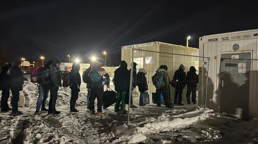 Lidé bez domova mohou v mrazech využít noclehárnu v pražské Troje