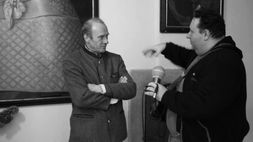 Jan Kolowrat Krakovský a reportér Tomáš Černý