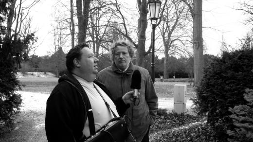 Ludvík Belcredi a reportér Tomáš  Černý