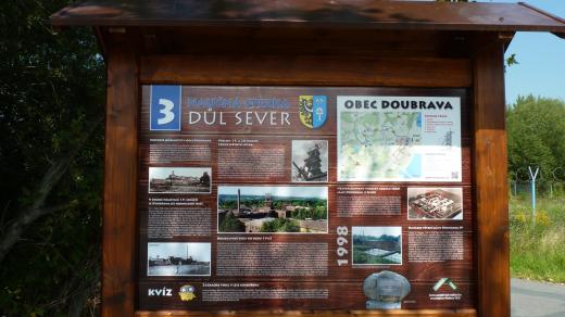 U moravskoslezské obce jménem Doubrava na Karvinsku otevřeli v loňském roce Doubravskou naučnou stezku, které slouží pěším i cyklistům