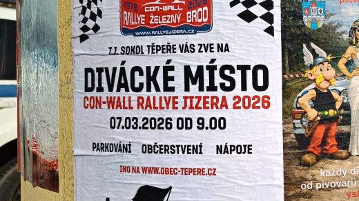 Rallye Jizera se vrací na Železnobrodsko
