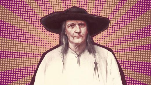 Jan Sladký Kozina na portrétu Jana Vilímka (koláž Český rozhlas)