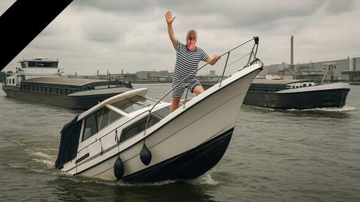 Daniël Hagen ve svém živlu - na vodě