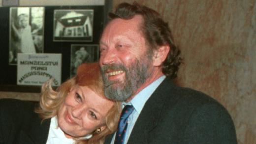 Jiří Zahajský a Jana Brejchová v roce 1994