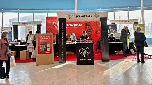 Technotrasa se prezentovala i na ostravském veletrhu Dovolená