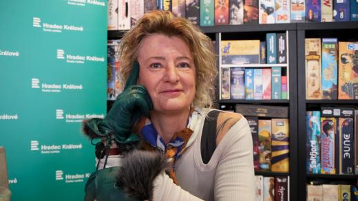 Ludmila Osičková v rozhlasové kavárně