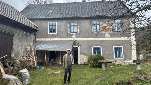 Jaroslav Gabriel zachraňuje mlýn ve Stráži nad Ohří