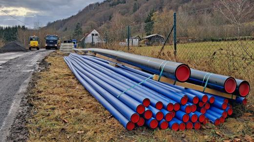V Malé Skále Křížkách začala stavba vodovodu