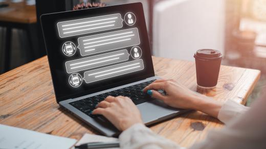 Chatbot, AI (ilustrační foto)