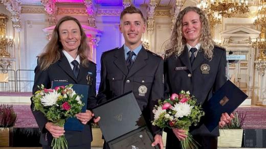 Trojice policistů z Královéhradeckého kraje uspěla v anketě Sportovec roku Ministerstva vnitra 2025