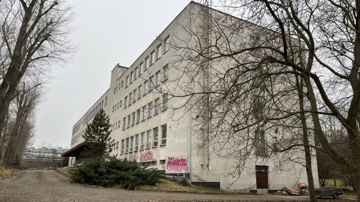 Sklad sbírkových předmětů muzea funguje ve starém domě za nemocnicí ve Vyškově