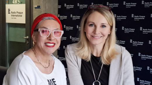 Dagmar Pecková a moderátorka Jitka Novotná