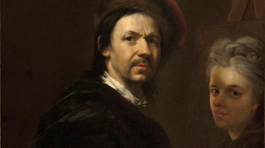 Jan Kupecký s manželkou