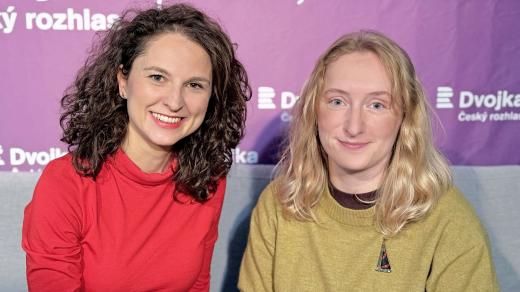 Nina Fárová a moderátorka Pavla Hubálková